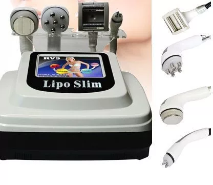 Аппарата 4 в 1: Вакуумный массаж по типу LPG, Кавитация, РФ лифтинг по лицу и телу Lipo Slim RV9