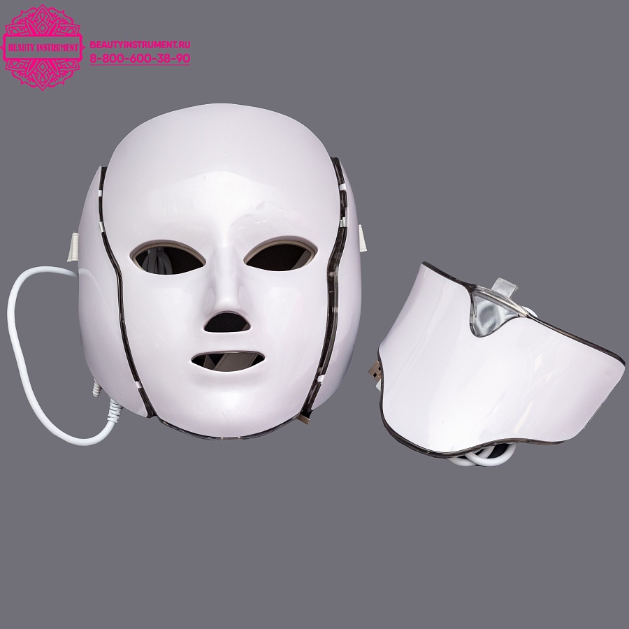 Светодиодная LED маска для лица и шеи YL-SK20