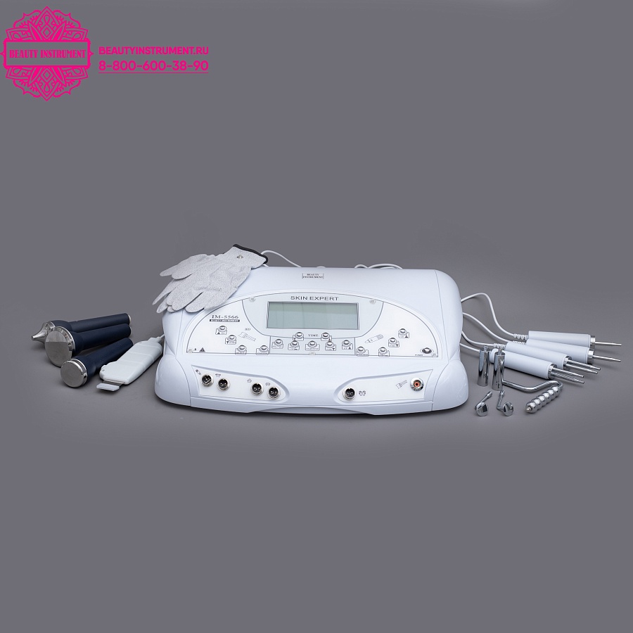 Аппарат микротоковой и ультразвуковой терапии для лица и тела IM-5566