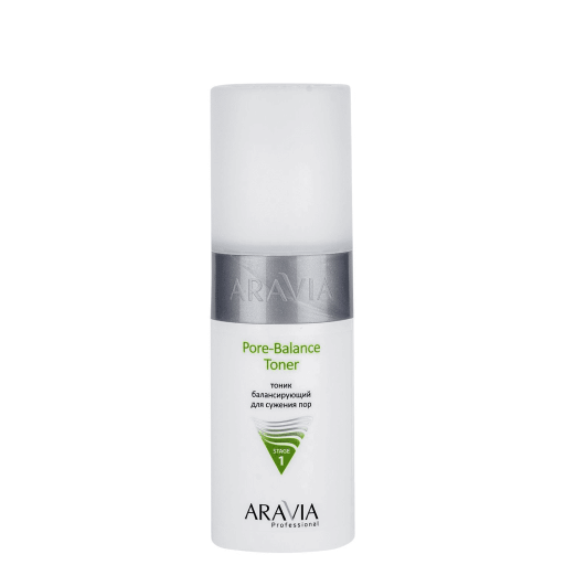 Купить ARAVIA Professional Тоник балансирующий для сужения пор для жирной и проблемной кожи Pore-Balance Toner, 150мл по цене 500 руб.